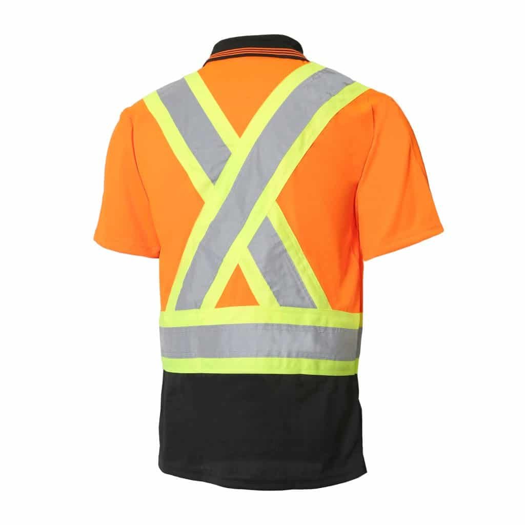 SHORT SLEEVES POLO WITH REFLECTIVE BANDS - Image 5