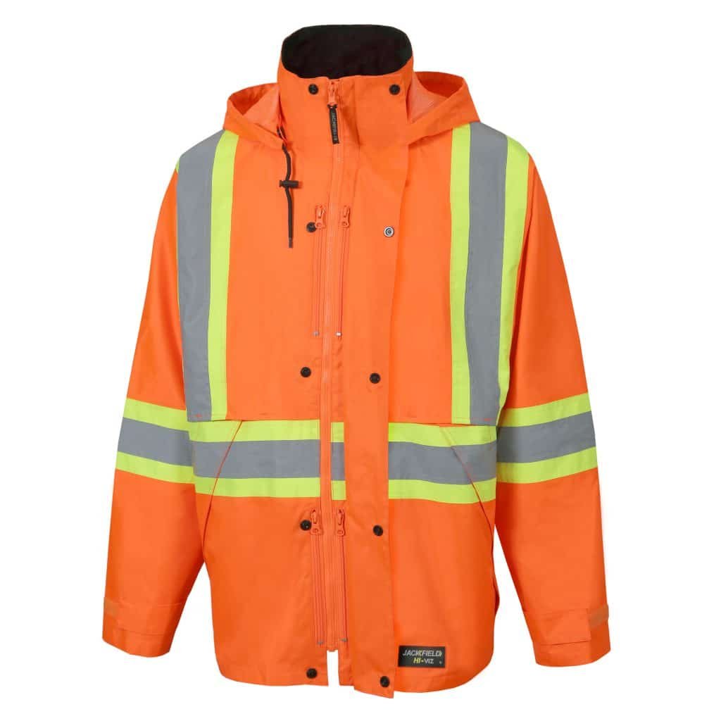 NYLON JACKET WITH REFLECTIVE STRIPES - Image 3