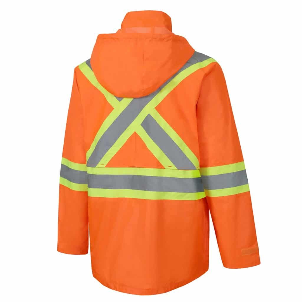 NYLON JACKET WITH REFLECTIVE STRIPES - Image 5