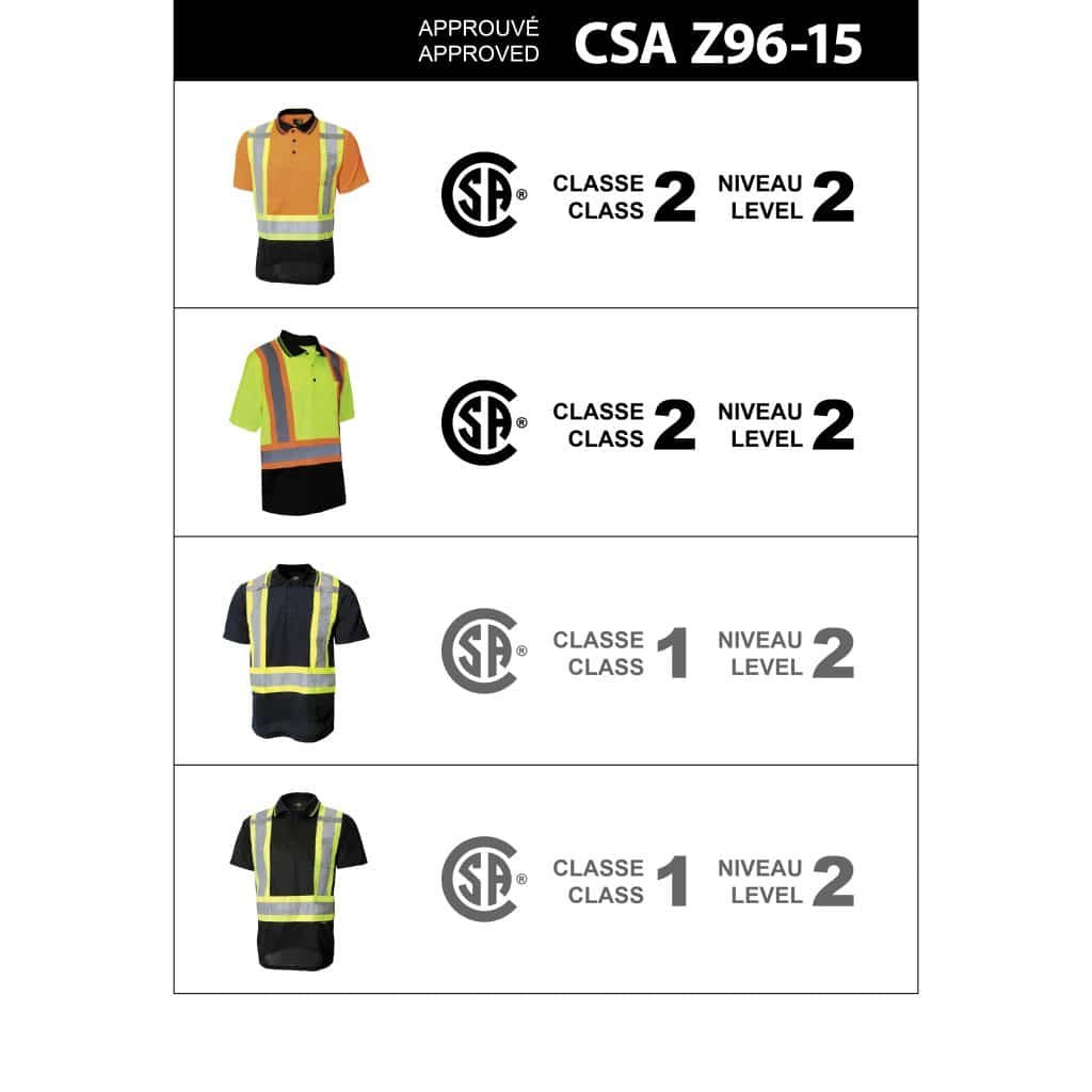 SHORT SLEEVES POLO WITH REFLECTIVE BANDS - Image 10